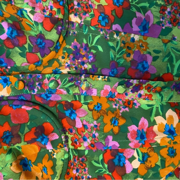 ASTR the Label Print Off Shoulder Corset Top - Picture 10 of 10